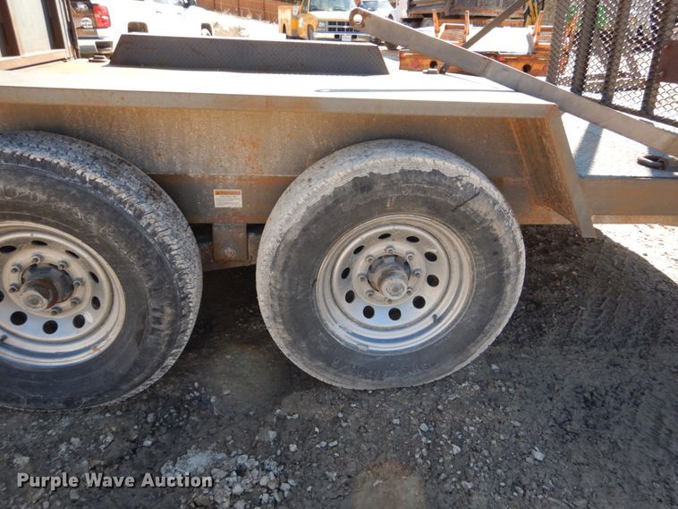 image for item DH5083 2011 Millertime side dump utility trailer