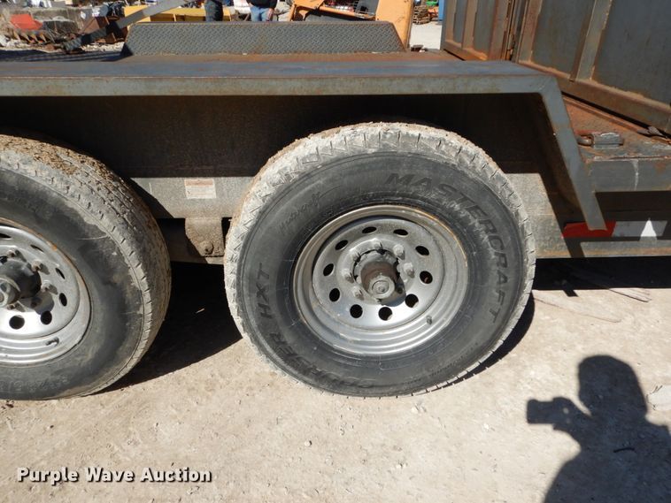 image for item DH5083 2011 Millertime side dump utility trailer