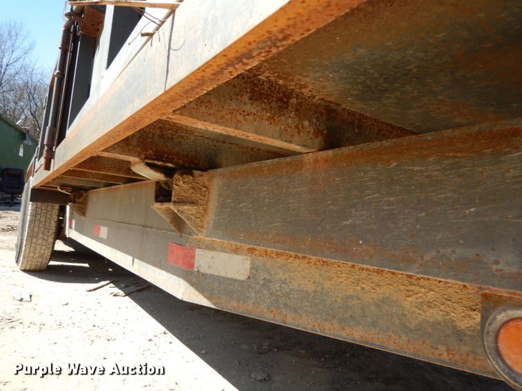 image for item DH5083 2011 Millertime side dump utility trailer