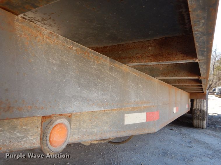 image for item DH5083 2011 Millertime side dump utility trailer