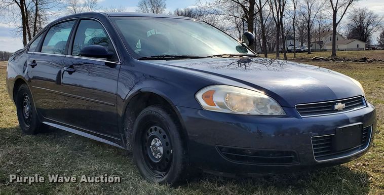 image for item DH5084 2010 Chevrolet Impala Police Cruiser