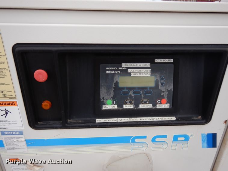 image for item DH8480 Ingersoll Rand SSREP75 air compressor