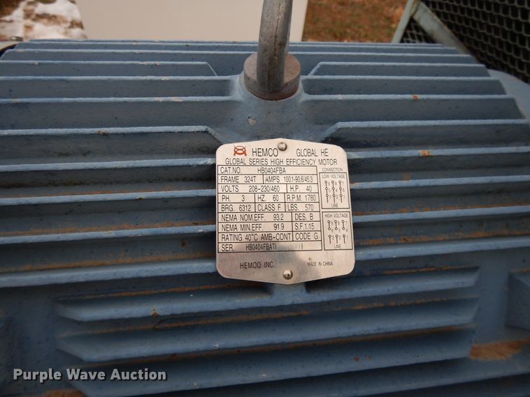 image for item DH8481 Gardner Denver EBERHA-3344RPM air compressor