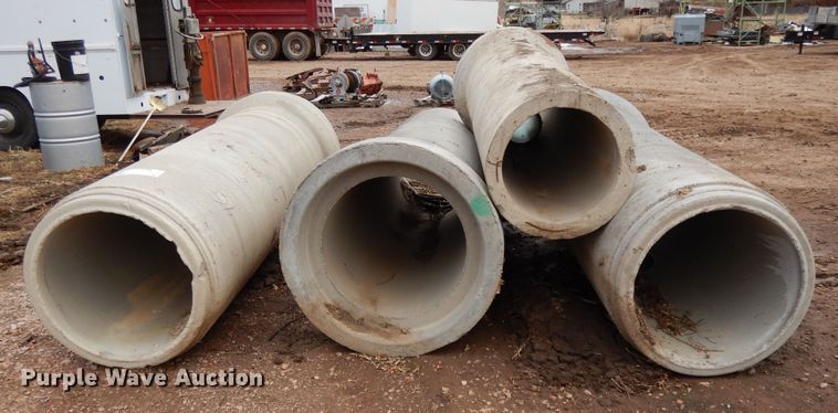 image for item DH8485 (4) concrete tubes