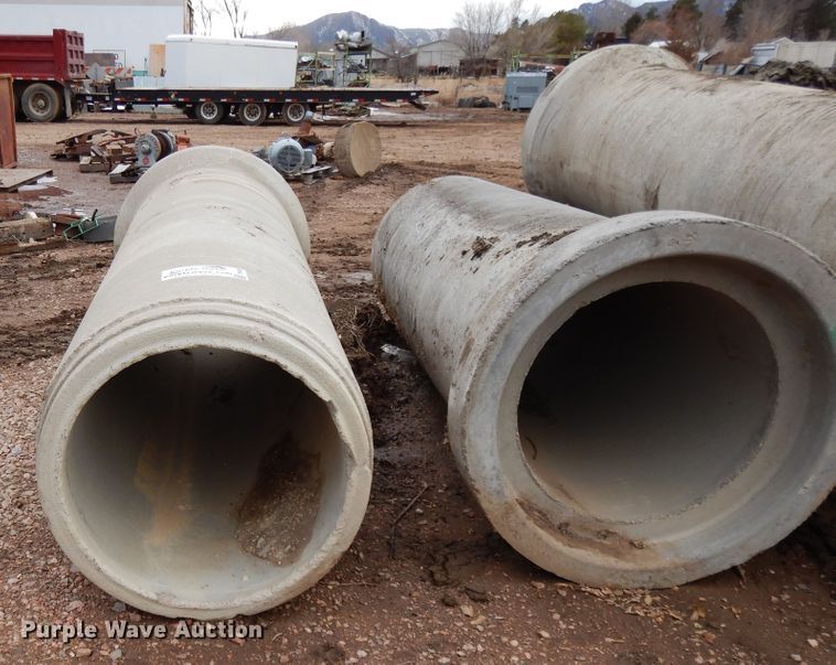 image for item DH8485 (4) concrete tubes