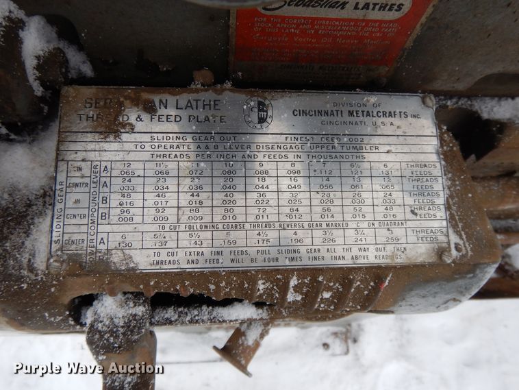 image for item DH8498 Sebastian lathe