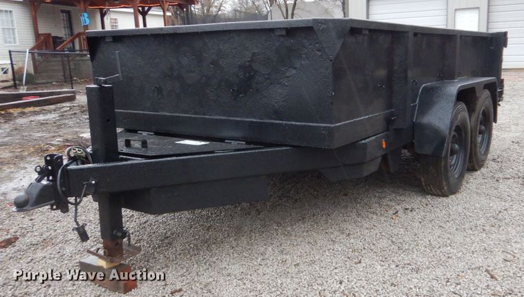 image for item DI2466 Shopbuilt dump trailer