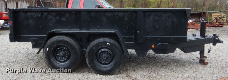 image for item DI2466 Shopbuilt dump trailer