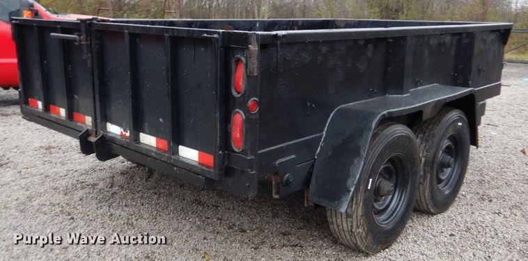 image for item DI2466 Shopbuilt dump trailer