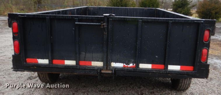 image for item DI2466 Shopbuilt dump trailer