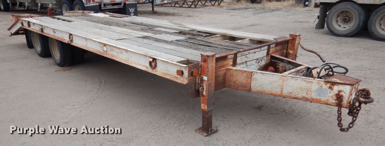 image for item DJ2999 1993 Belshe T-24AP equipment trailer