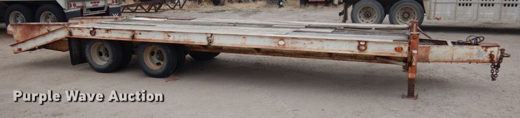 image for item DJ2999 1993 Belshe T-24AP equipment trailer
