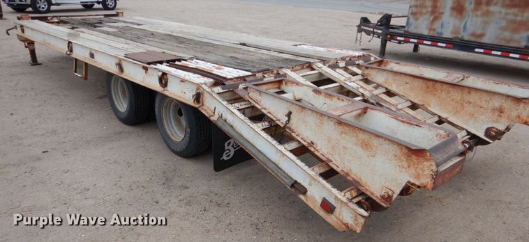 image for item DJ2999 1993 Belshe T-24AP equipment trailer