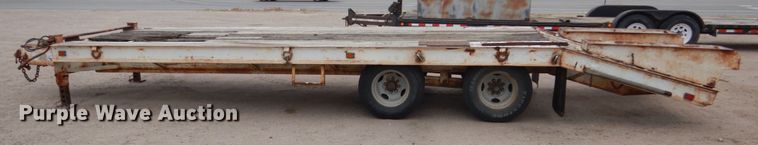 image for item DJ2999 1993 Belshe T-24AP equipment trailer
