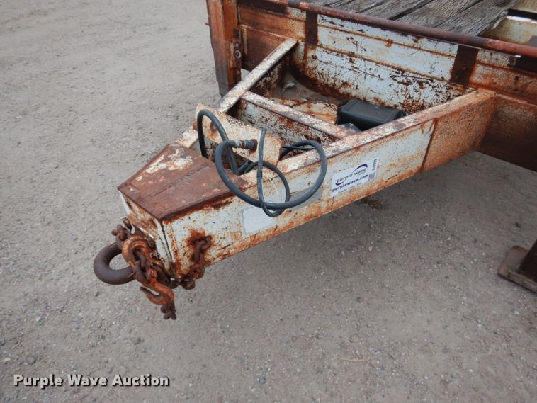 image for item DJ2999 1993 Belshe T-24AP equipment trailer