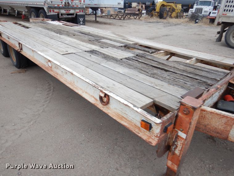 image for item DJ2999 1993 Belshe T-24AP equipment trailer