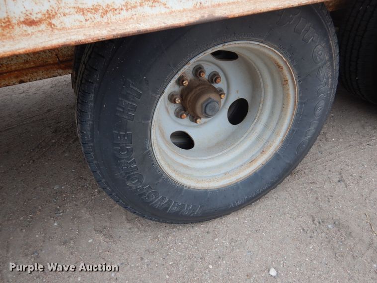 image for item DJ2999 1993 Belshe T-24AP equipment trailer