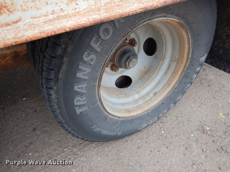 image for item DJ2999 1993 Belshe T-24AP equipment trailer