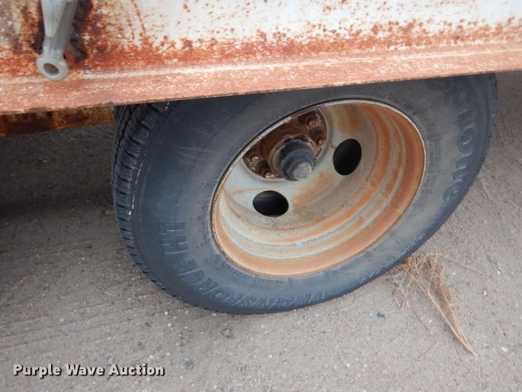 image for item DJ2999 1993 Belshe T-24AP equipment trailer