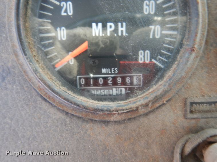 image for item DV9409 1978 Oshkosh P-2323-4 snow blower truck