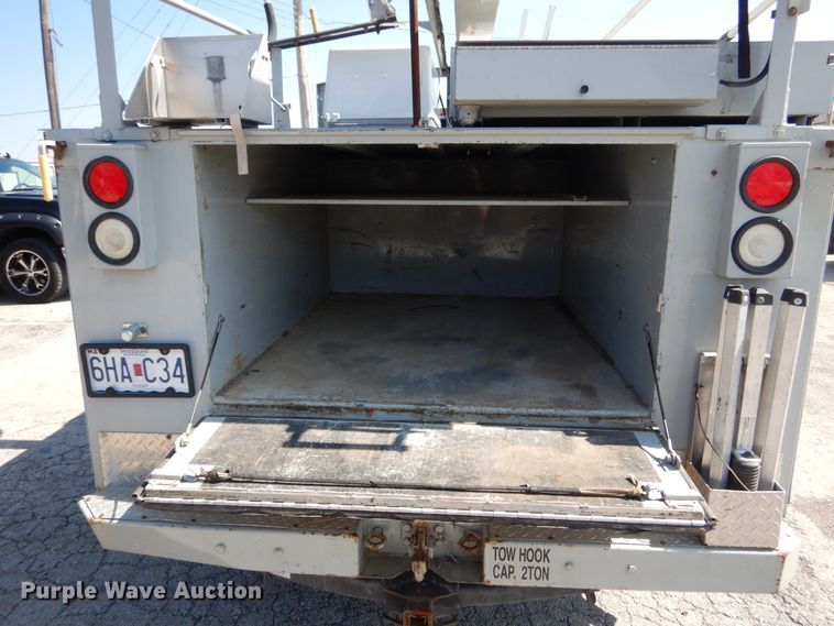 image for item EK9197 2008 Ford F350 XL Super Duty utility bed pickup truck