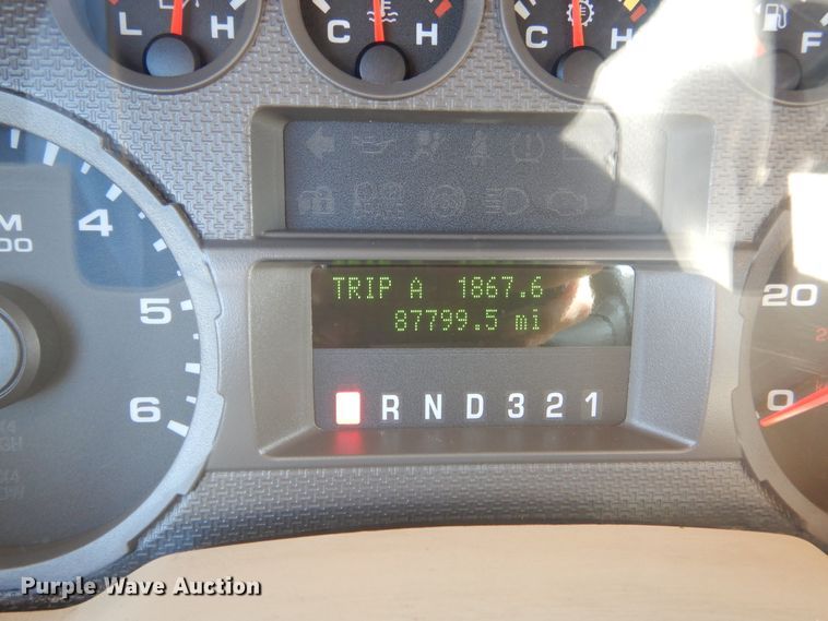 image for item EK9197 2008 Ford F350 XL Super Duty utility bed pickup truck