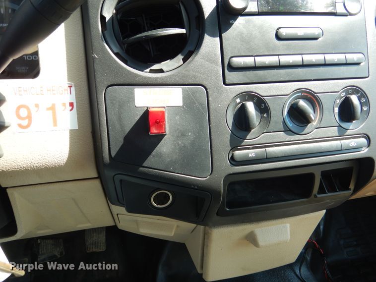 image for item EK9197 2008 Ford F350 XL Super Duty utility bed pickup truck