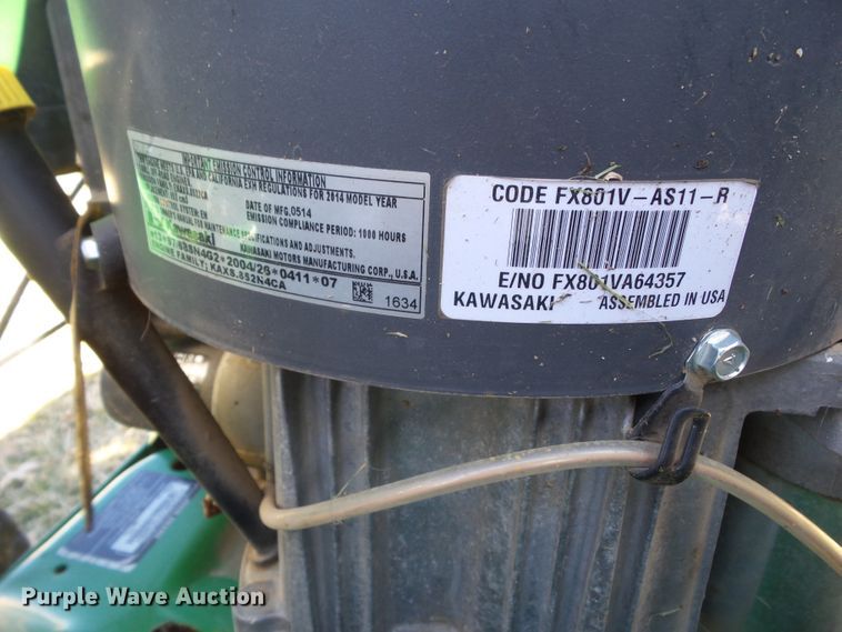 image for item EM9927 2014 John Deere Z930R ZTR lawn mower