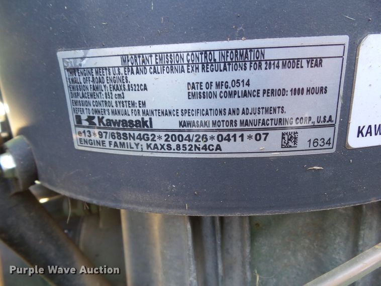 image for item EM9927 2014 John Deere Z930R ZTR lawn mower