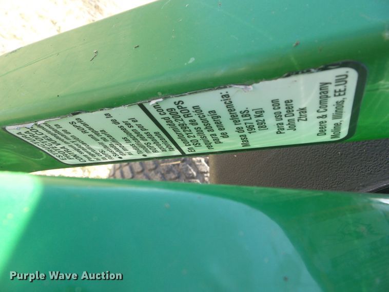 image for item EM9927 2014 John Deere Z930R ZTR lawn mower