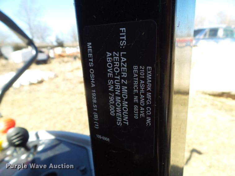 image for item EM9928 2017 Exmark Lazer Z E Series ZTR lawn mower