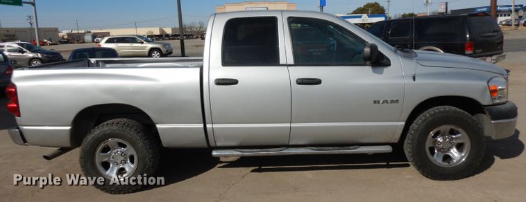 image for item ER9939 2008 Dodge Ram 1500 Quad Cab pickup truck
