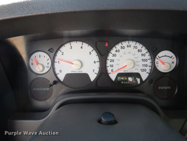 image for item ER9941 2007 Dodge Ram 1500 Quad Cab pickup truck