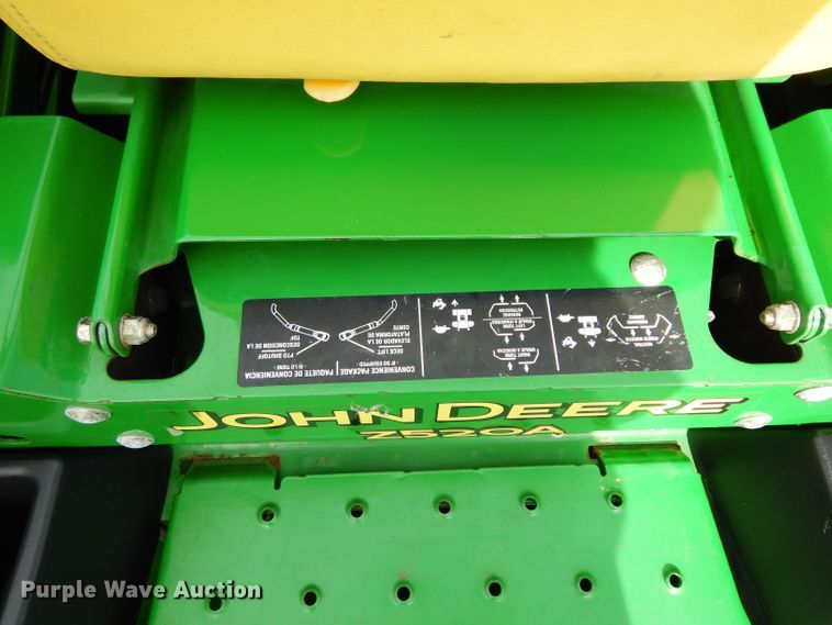image for item FD9908 2010 John Deere Z520A ZTR lawn mower