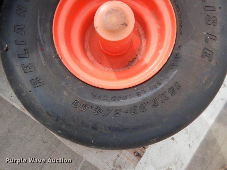 image for item FU9774 (4) Kubota ZD1211 tires and wheels