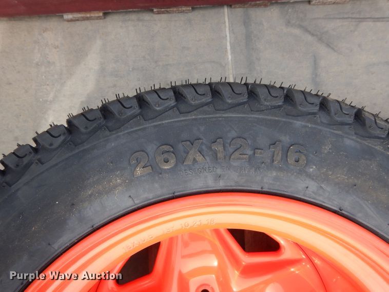image for item FU9777 (4) Kubota ZD1211 tires and wheels