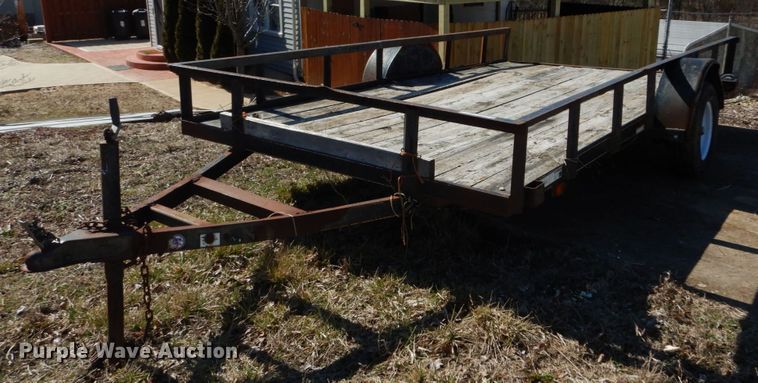 image for item GB9791 2010 Carry All utility trailer