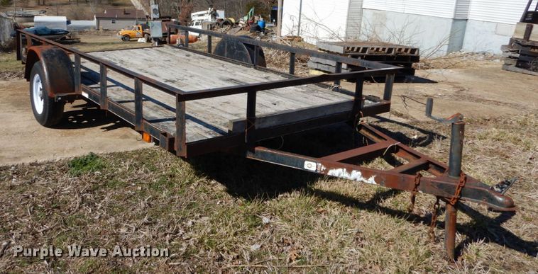 image for item GB9791 2010 Carry All utility trailer