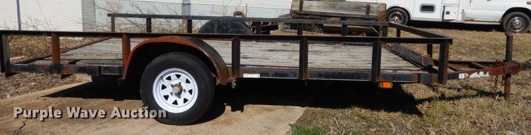 image for item GB9791 2010 Carry All utility trailer