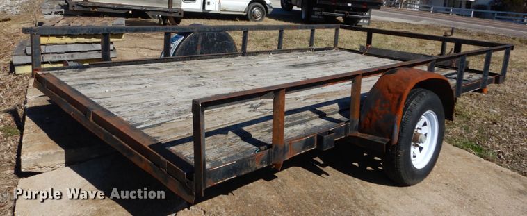 image for item GB9791 2010 Carry All utility trailer