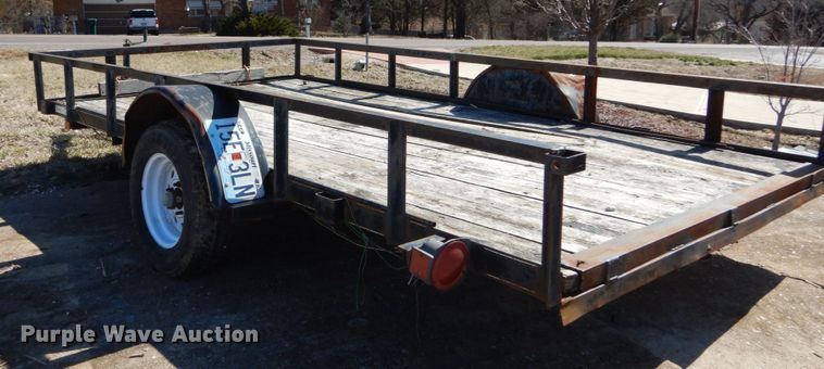 image for item GB9791 2010 Carry All utility trailer