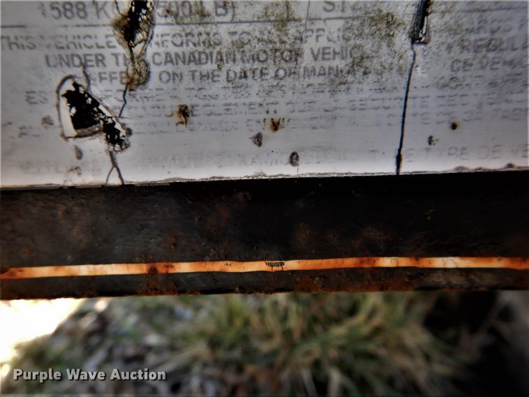 image for item GB9791 2010 Carry All utility trailer