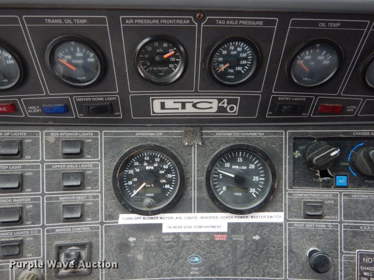 image for item GB9802 2000 Blue Bird LTC-40 coach bus