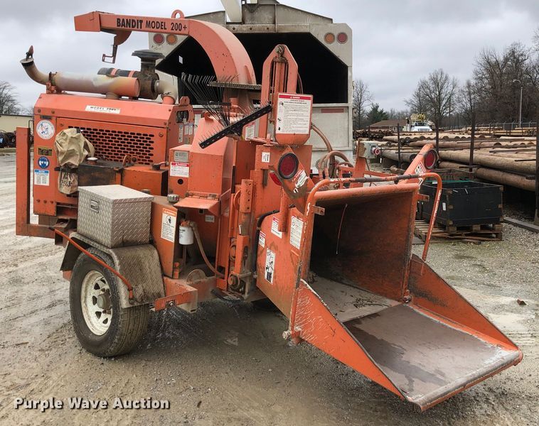 image for item GB9804 Bandit 200+ wood chipper
