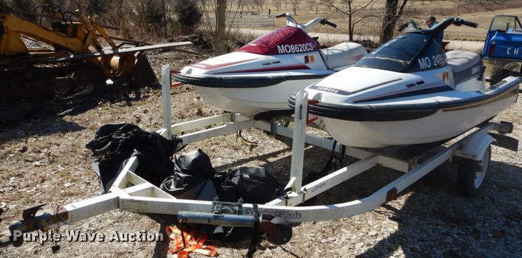 image for item GB9806 (2) Yamaha Waverunner III personal watercrafts