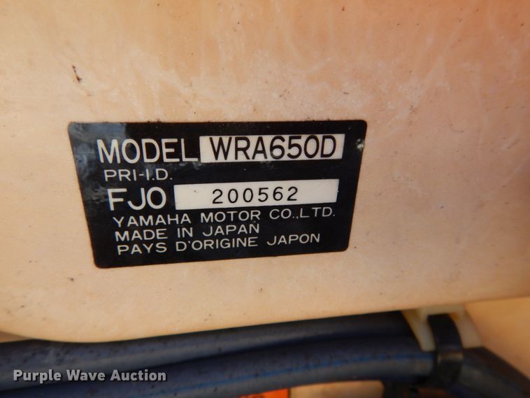 image for item GB9806 (2) Yamaha Waverunner III personal watercrafts