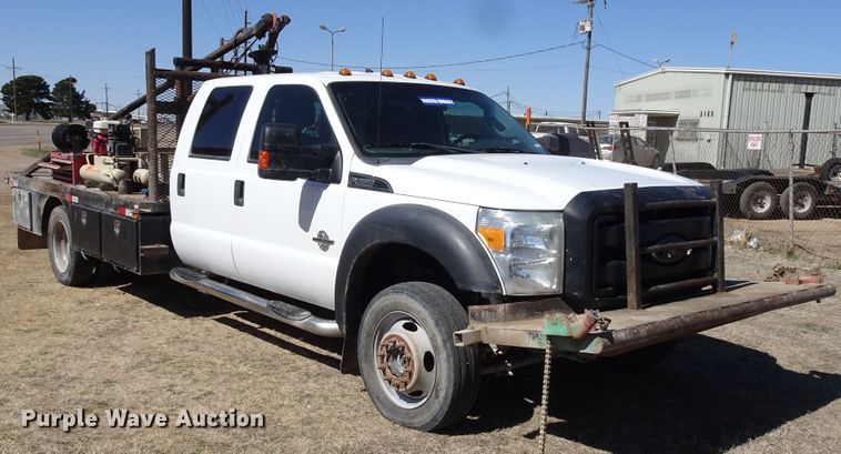 image for item GC9186 2015 Ford F450 Super Duty Crew Cab winch truck