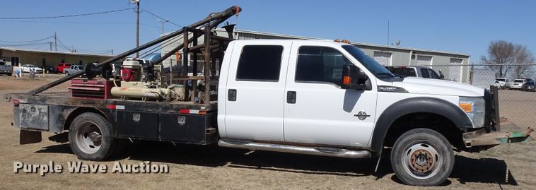 image for item GC9186 2015 Ford F450 Super Duty Crew Cab winch truck