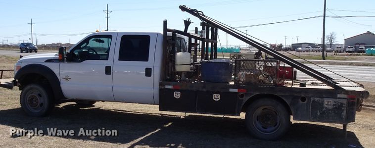 image for item GC9186 2015 Ford F450 Super Duty Crew Cab winch truck