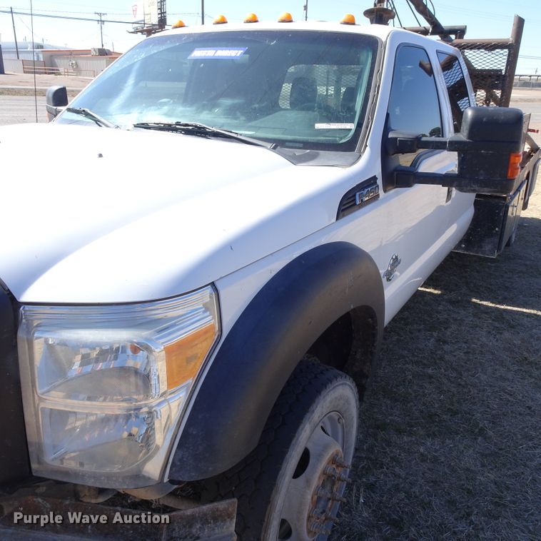 image for item GC9186 2015 Ford F450 Super Duty Crew Cab winch truck